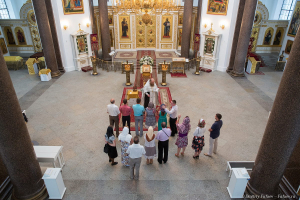 Фотосъемка крещения в Софийском соборе. Фотограф на крещение Дмитрий Фуфаев.