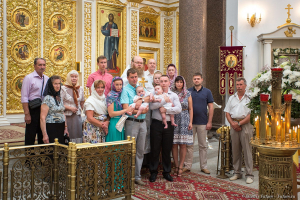 Фотосъемка Таинства крещения. Фотограф на крещение Дмитрий Фуфаев.