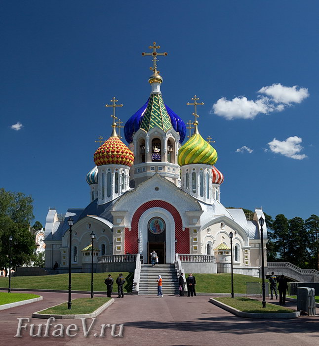 Храм в Переделкино Москва, архитектурная фотосъемка, фотограф