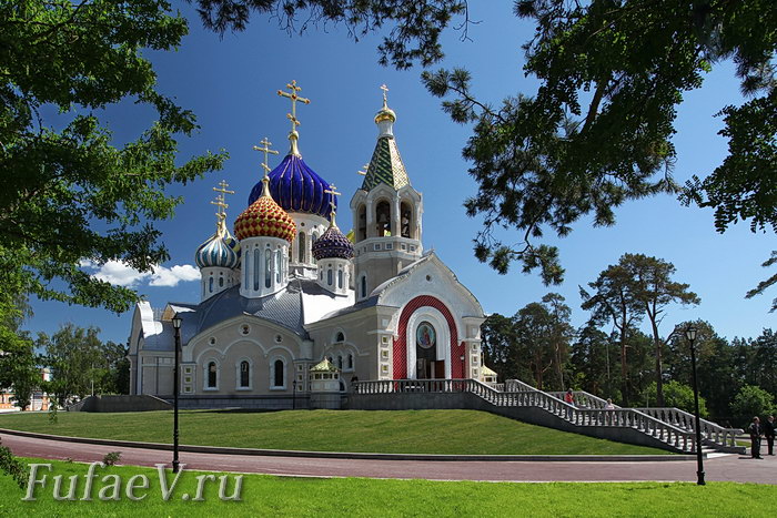 Храм в Переделкино Москва, архитектурная фотосъемка, фотограф