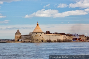 Крепость Орешек, красивый вид старинной крепости, фото, Ленинградская область фото крепости
