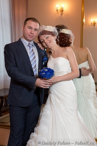 Жених и невеста свадебная фотосъемка