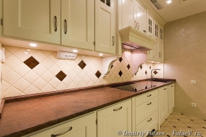 Интерьерная фотосъемка частных интерьеров. Кухня.