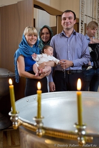 Крещение. Фотограф на крещение. Крещенская купель.