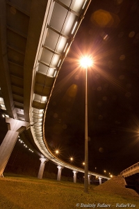 Фонари уличные фото, освещение КАД, освещение фото, фотограф