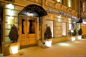 Фотосъемка зданий, фотограф на корпоратив, ресторан Вилла Астон в СПб