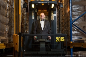 Портрет на погрузчике