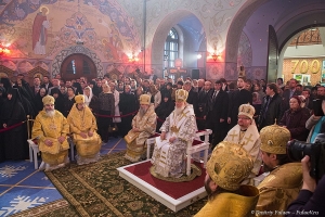 Освящение храма Сергия Радонежского в Царском селе