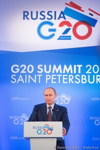 Президент России Владимир Путин Фотограф на мероприятие. Президент России Владимир Владимирович Путин на саммите G20 в 2013 году.