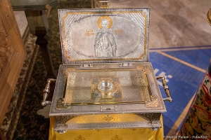 Фото Ковчег с мощами преподобного Сергия Радонежского в Царском селе