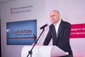 Выступление Паоло Мерлони Председателя Совета Директоров  на юбилее завода