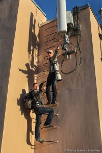 Фотограф Александр Петросян и фотограф Роман Киташов