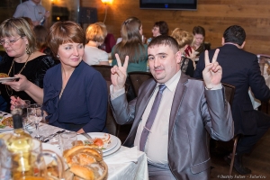 Новогоднее застолье. Фотограф на корпоратив Дмитрий Фуфаев.