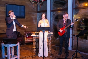 Музыканты.Новогодний корпоратив. Фотограф на новый год Дмитрий Фуфаев.