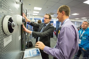 Выставочный стенд на IP - форуме по безопасности в Санкт-Петербурге. Фото Дмитрий Фуфаев.