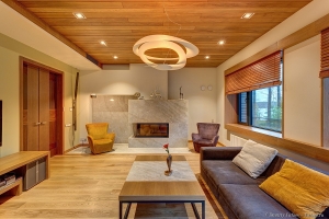 Интерьеры коттеджа. Гостиная. Фотограф интерьеров Дмитрий Фуфаев.