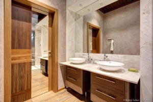 Ванная комната в коттедже. Интерьерный фотограф Дмитрий Фуфаев.