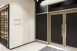 Двери в интерьере магазина. Фотограф интерьеров Дмитрий Фуфаев.