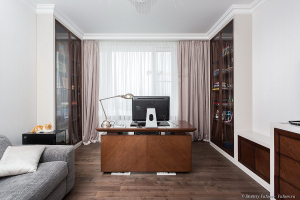 Фотосъемка кабинета. Стол в интерьере. Фотограф мебели и интерьеров Дмитрий Фуфаев.