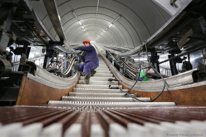 Капитальный ремонт станции метро 