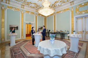 Особняк Серебрякова. Отель Кортъярд Марриотт Санкт-Петербург Пушкин - Courtyard by Marriott St. Petersburg Pushkin hotel. Фотограф интерьеров Дмитрий Фуфаев.