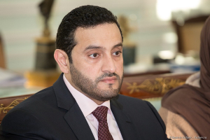 Портрет сотрудника делегации Эмирата Шарджа (ОАЭ). Фотограф на деловое мероприятие Дмитрий Фуфаев.