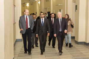 Экскурсия по университету. Фотограф на деловую встречу Дмитрий Фуфаев.