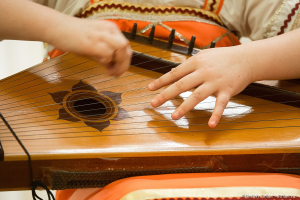 Игра на гуслях. Отчетный концерт в Филармонии. Фотограф на концерт Дмитрий Фуфаев.