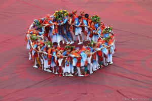 фото Церемония открытия соревнований на Кубок Конфедераций FIFA 2017 на стадионе «Санкт-Петербург Арена» в Санкт-Петербурге. Фотограф на церемонию Дмитрий Фуфаев.