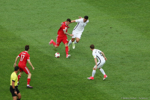 фото Игра сборных России и Новой Зеландии. Кубок Конфедераций 2017. Спортивный фотограф Дмитрий Фуфаев.