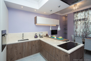 Интерьерная фотосъемка кухни . Фотосъемка недвижимости и интерьеров. Фотограф Дмитрий Фуфаев.