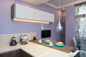 Интерьерная фотосъемка кухни. Фотосъемка недвижимости и интерьеров. Фотограф Дмитрий Фуфаев.