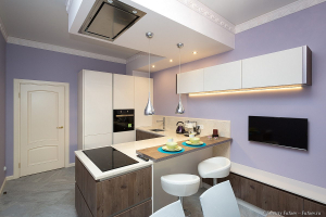 Интерьерная фотосъемка кухни. Фотосъемка недвижимости и интерьеров. Фотограф Дмитрий Фуфаев.