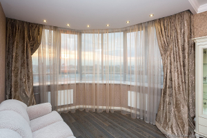 Гостиная. Интерьерная и архитектурная фотосъемка недвижимости. Фотограф Дмитрий Фуфаев.