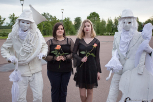 Портрет на выпускном вечере. Фотосъемка выпускного в Летнем дворце 2017год. Фотограф на выпускной Дмитрий Фуфаев.