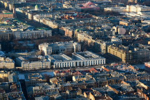 Санкт-Петербург с птичьего полета. Фотосъемка с вертолета.Достопримечательности города на Неве с необычных ракурсов. Аэрофотосъемка.  Фотограф Дмитрий Фуфаев.