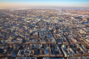 Аэрофотосъемка. Виды Санкт-Петербурга с воздуха.  Достопримечательности Санкт-Петербурге с высоты птичьего полета. Фотограф Дмитрий Фуфаев.