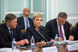 Участники заседания Совета при  полномочном представителе Президента Российской Федерации в Северо - Западном федеральном округе. Фотограф на деловое мероприятие Дмитрий Фуфаев.