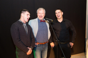 Репортажный портрет на новогоднем корпоративе. Фотограф на праздник Дмитрий Фуфаев.