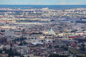 Виды Санкт-Петербурга с высоты птичьего полета, Троицкий собор , достопримечательности Санкт-Петербурга. Фотограф Дмитрий Фуфаев.