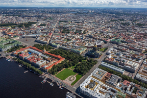 Виды Санкт-Петербурга с вертолета. Фотограф Дмитрий Фуфаев.