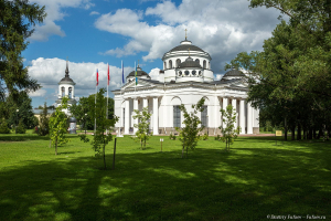 Софийский собор в Пушкине в день крещения. Фотограф Дмитрий Фуфаев