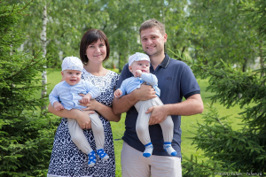 Фотосессия с младенцами. Фотограф Дмитрий Фуфаев.