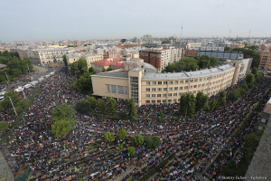 Праздник  Ураза-Байрам 15.06.2018 в  Санкт-Петербурге.  Фотограф Дмитрий Фуфаев.