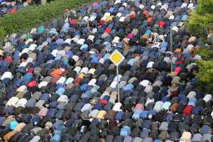Праздник  Ураза-Байрам 15.06.2018 в  Санкт-Петербурге.  Фотограф Дмитрий Фуфаев.