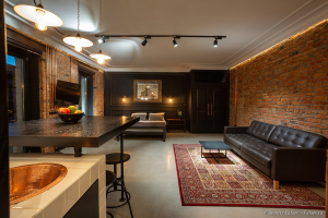 Фотосъемка квартиры - студии в Санкт-Петербурге. Фотограф Дмитрий Фуфаев.