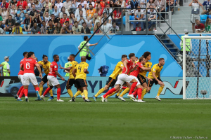 Бельгия - Англия. ЧМ по футболу 2018. Матч за 3е место. Фотограф Дмитрий Фуфаев.