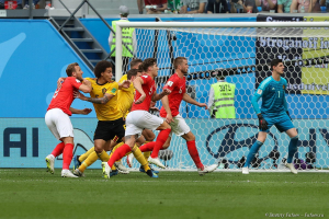 Бельгия - Англия. ЧМ по футболу 2018. Матч за 3е место. Фотограф Дмитрий Фуфаев.