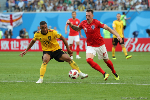 Фотосъемка ЧМ по футболу 2018. Матч за 3е место. Бельгия - Англия.  Фотограф Дмитрий Фуфаев.