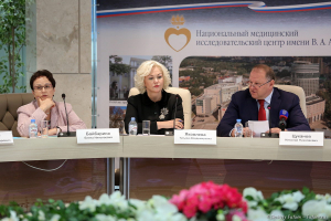Совместное совещание аппарата полномочного представителя Президента Российской Федерации в Северо-Западном федеральном округе и Министерства здравоохранения Российской Федерации на тему 